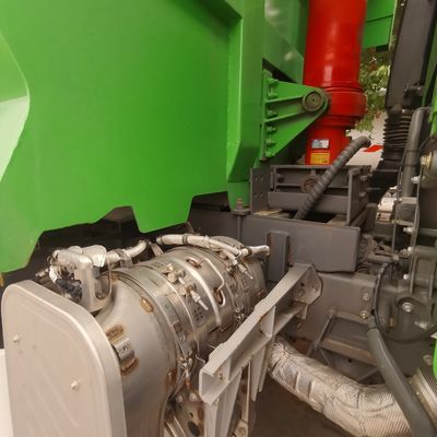 Capacité de charge de 21 à 30 tonnes Chassis Sinotruk lourd Chariot à ordures avec direction hydraulique