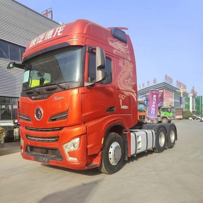 6X4 Capacité de chargement 31-40t Shacman Poids lourd tracteur de transport de marchandises