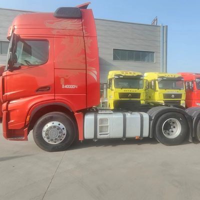 6X4 Capacité de chargement 31-40t Shacman Poids lourd tracteur de transport de marchandises