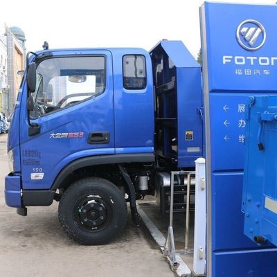 Capacité du moteur 4-6L 160 chevaux Chassis Sinotruk Chariot minier rénové pour le Congo