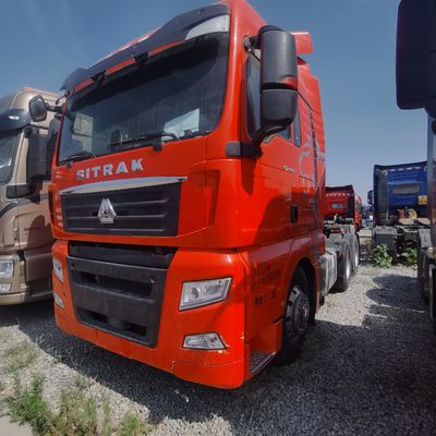 Semi-remorque de remorquage avec Shacman 6X4 Heavy Duty Tractor Tipper et réservoir de carburant de 1000L