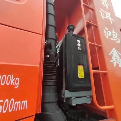 Mode de levage avant utilisé Sinotruk HOWO 6*4 camion à décharge pour le transport lourd