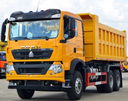 Euro6 Émission de la norme 6X4 camions à ordures Haowo pour les projets de construction lourds
