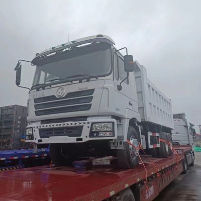 40 tonnes de camions à charbon Shacman pour l'exploitation minière lourde en acier au carbone