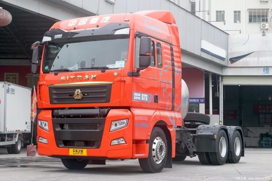 Chaise à suspension aérienne Shacman 6X4 Poids lourd camion de transport pour remorquer semi-remorque en ligne