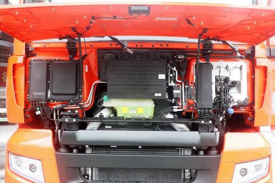 Chaise à suspension aérienne Shacman 6X4 Poids lourd camion de transport pour remorquer semi-remorque en ligne