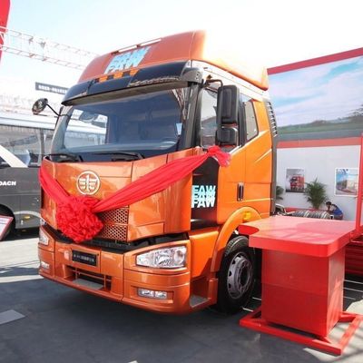 12m*2,55m*4m FAW Jiefang Jh6p Euro 3 Tracteur 6X4 Diesel Truck 460HP engrenage manuel 12