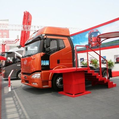 12m*2,55m*4m FAW Jiefang Jh6p Euro 3 Tracteur 6X4 Diesel Truck 460HP engrenage manuel 12