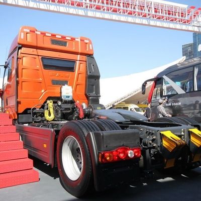12m*2,55m*4m FAW Jiefang Jh6p Euro 3 Tracteur 6X4 Diesel Truck 460HP engrenage manuel 12