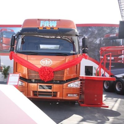 12m*2,55m*4m FAW Jiefang Jh6p Euro 3 Tracteur 6X4 Diesel Truck 460HP engrenage manuel 12
