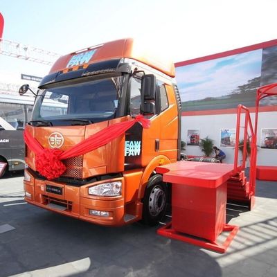 460 chevaux de poids lourd FAW Jh6p 6X4 Diesel Euro 3 Tracteur de camion avec 12m * 2,55m * 4m dimensions