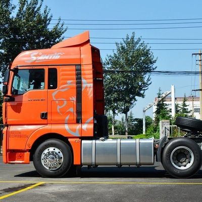 Siège à suspension pneumatique Poids lourd pour remorque à bascule avec réservoir de carburant de 600 L Euro 5