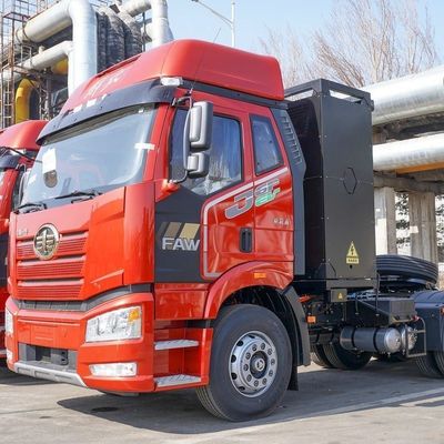 FAW Jiefang J6p Truck lourd 6X4 Tracteur électrique pur avec 12 engrenages manuels