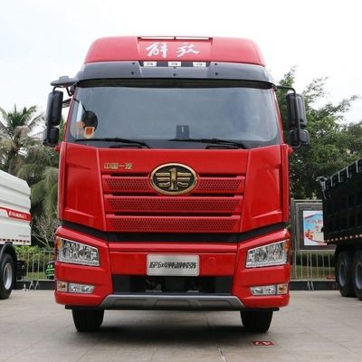 FAW Jiefang J6p Truck lourd 6X4 Tracteur électrique pur avec 12 engrenages manuels