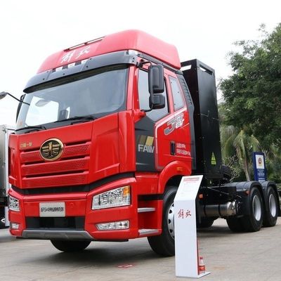 FAW Jiefang J6p Truck lourd 6X4 Tracteur électrique pur avec 12 engrenages manuels