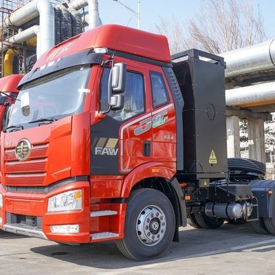 Transport de marchandises Tracteur électrique FAW Jiefang J6p 6X4 460 ch avec kilométrage 100000 km