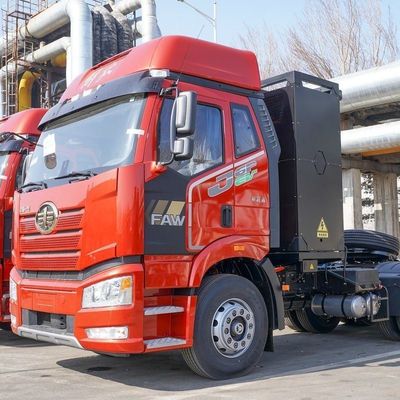 Displacement électrique FAW Jiefang J6p 6X4 Tracteur électrique pur à 12 vitesses