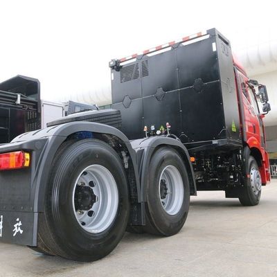 7.36m*2.55m*4m Taille FAW Jiefang J6p 6X4 Tracteur d'échange électrique pur 460HP Euro 3