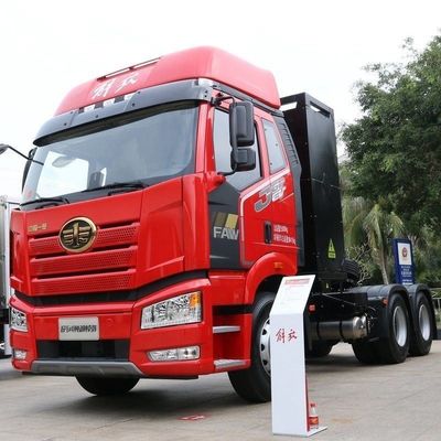 7.36m*2.55m*4m Taille FAW Jiefang J6p 6X4 Tracteur d'échange électrique pur 460HP Euro 3