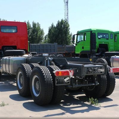 Capacité du moteur Euro6 de 400 chevaux HOWO Pièces de camions intégrées semi-remorque de remorque lourde