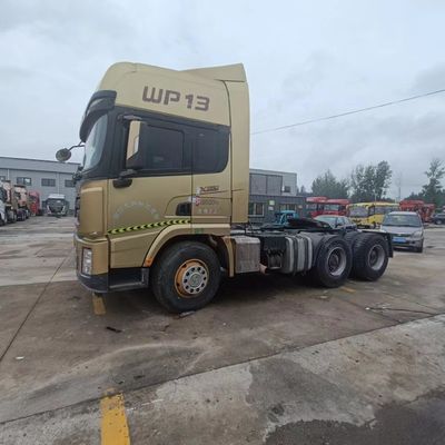 Puissant camion à semi-remorque lourd Delong X3000