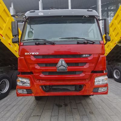 Puissance 351-450 chevaux 6x4 camionneur-déchargeur avec direction hydraulique assistée et pneus