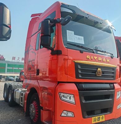 Camion lourd G7h d'occasion de 540 ch avec siège à suspension pneumatique et réservoir de carburant de 1000 litres