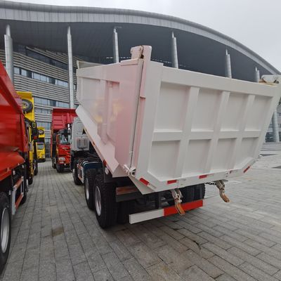Camion à décharge à châssis Sinotruk personnalisé avec conception de pneus sans tube et assistance électrique