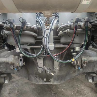 Tracteur à remorque de type dumping à élévation avant et à traction lourde avec moteur diesel puissant