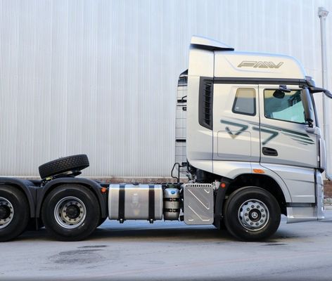 Euro 5 remorque pour tracteur lourd avec siège en suspension pneumatique et coffre à bagages en acier au carbone