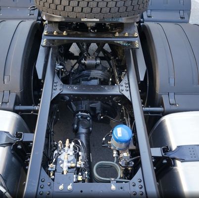 Euro 5 remorque pour tracteur lourd avec siège en suspension pneumatique et coffre à bagages en acier au carbone