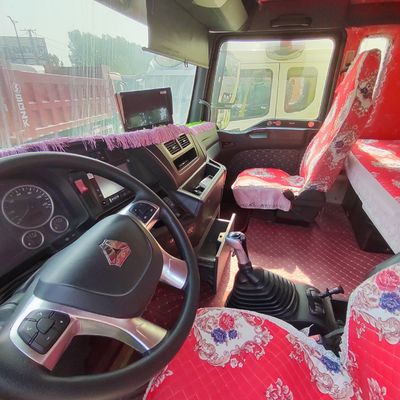 Sitrak 6X4 Camion tracteur pour la construction et le transport Siège du conducteur Siège de suspension pneumatique