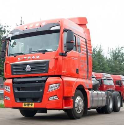 Sinotruck Semi-remorque de 480 chevaux avec siège en suspension pneumatique et poids brut de l'emballage de 8.800 kg