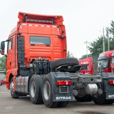 Sinotruck Semi-remorque de 480 chevaux avec siège en suspension pneumatique et poids brut de l'emballage de 8.800 kg