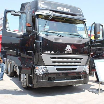 600L réservoir de carburant 420HP 6X4 tracteur avec ≤5 sièges National Heavy Duty Truck HOWO Série A7