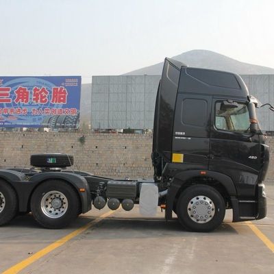 600L réservoir de carburant 420HP 6X4 tracteur avec ≤5 sièges National Heavy Duty Truck HOWO Série A7