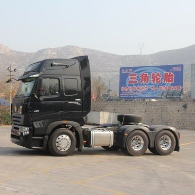 6×4 roue motrice Shacman 420HP Suspension aérienne siège remorque pour semi-remorques camion