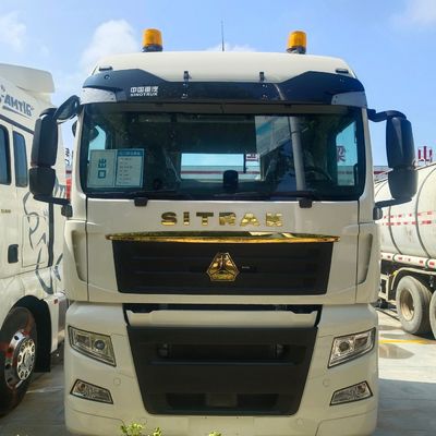 Chassis Sinotruk camion diesel lourd avec direction hydraulique remboursement de 30 jours