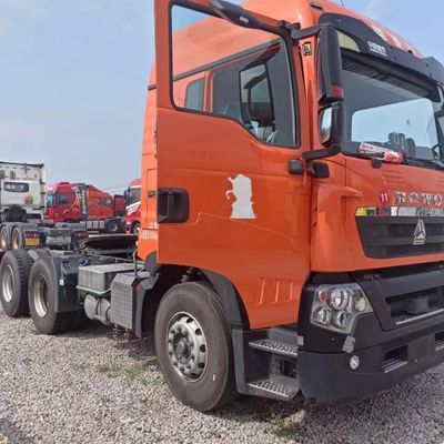 Paiement initial 375HP HOWO Camion tracteur pour traction lourde et travaux de semi-remorque