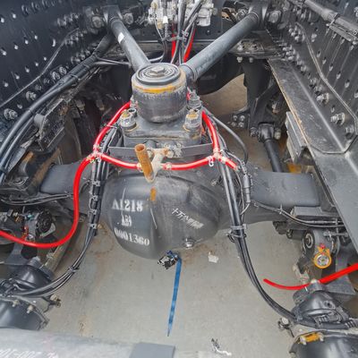 Remboursement initial remorque à décharge lourde avec capacité de remorquage de 400 chevaux et suspension pneumatique