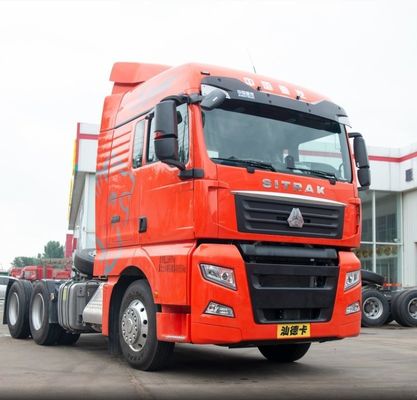 Camion à remorque lourde avec siège du conducteur en suspension pneumatique et dimensions 6,8x2,5x3,8m