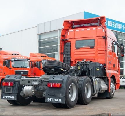 Camion à remorque lourde avec siège du conducteur en suspension pneumatique et dimensions 6,8x2,5x3,8m