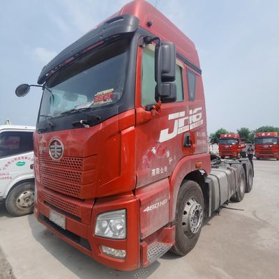 Tracteur manuel diesel Jiefang Jh6p 460HP Euro 5 avec boîte de vitesses à double entraînement Ca12tax230