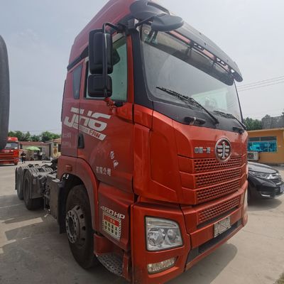 Tracteur manuel diesel Jiefang Jh6p 460HP Euro 5 avec boîte de vitesses à double entraînement Ca12tax230