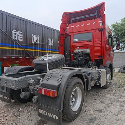 Utilisé HOWO remorque tracteur avant 31-40t capacité de charge politique de remboursement de retour