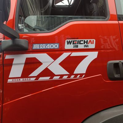 Utilisé HOWO remorque tracteur avant 31-40t capacité de charge politique de remboursement de retour