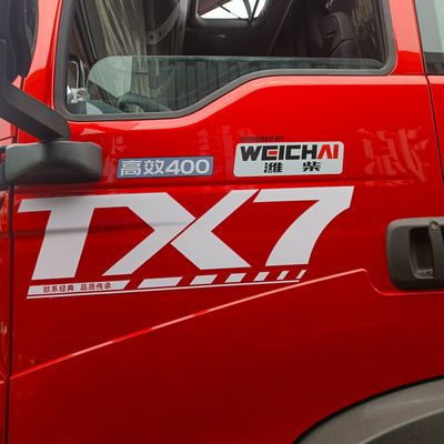 6880.000kg Camion-tracteur diesel lourd avec siège en suspension pneumatique et réservoir de carburant de 1000L