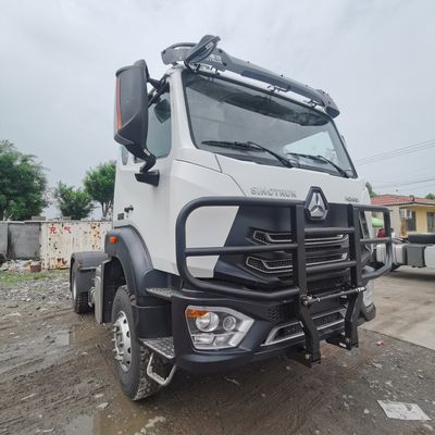 Camion-tracteur Sinotruk d'occasion avec remboursement et direction hydraulique