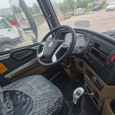 Tracteur lourd Shacman avec 4×2 siège de suspension aérienne à roue motrice et réservoir de carburant de 400L