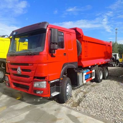 Camion lourd national certifié DOT HOWO6X4 Camion déchargeur avec système hydraulique